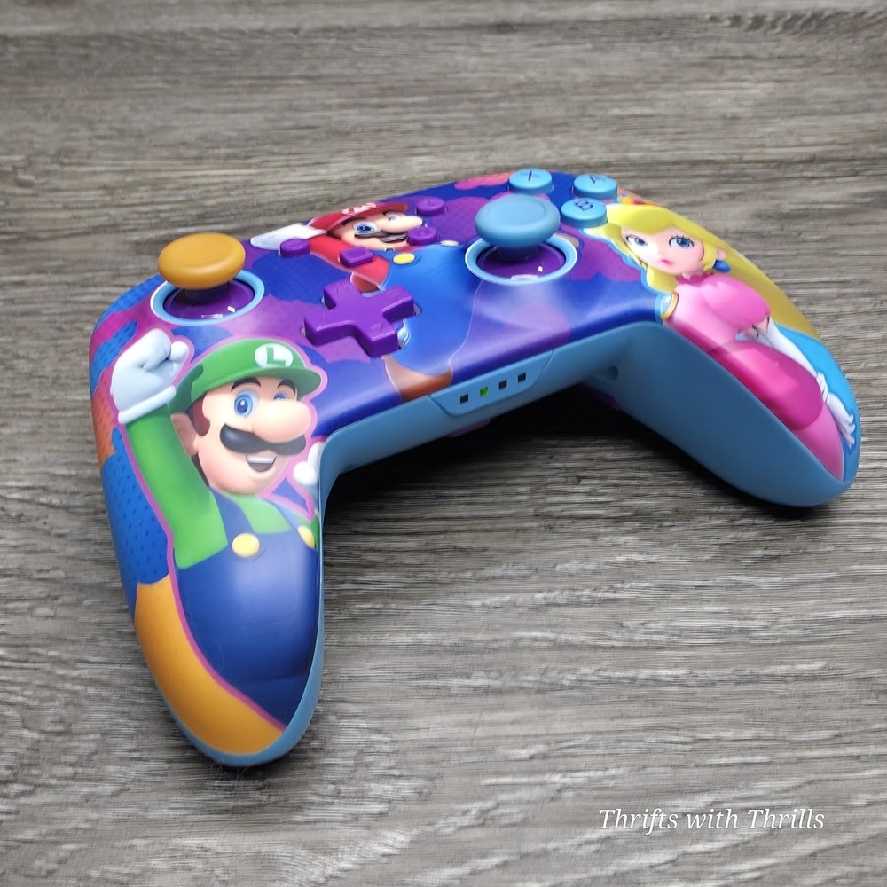 PowerA Enhanced Wireless Controller - Nintendo Switch 1 & 2 - Mario Color Splash - Picture 9 of 16